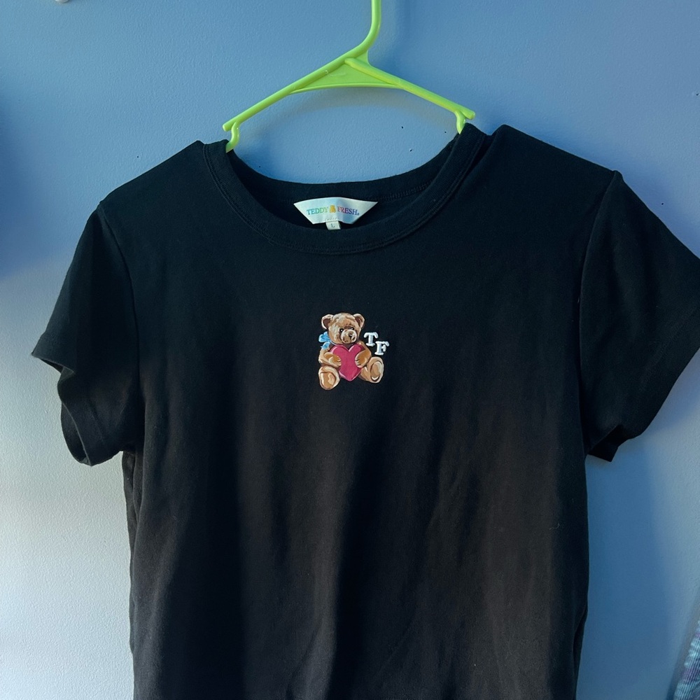 Teddy Fresh Black Short Sleeve Tee